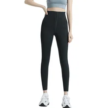 Waist Tuck Sports Fitness Trousers Women High Waist Lift Hip Yoga Barbie Pants Body Building Leggings Mujer Black/Gray Colors