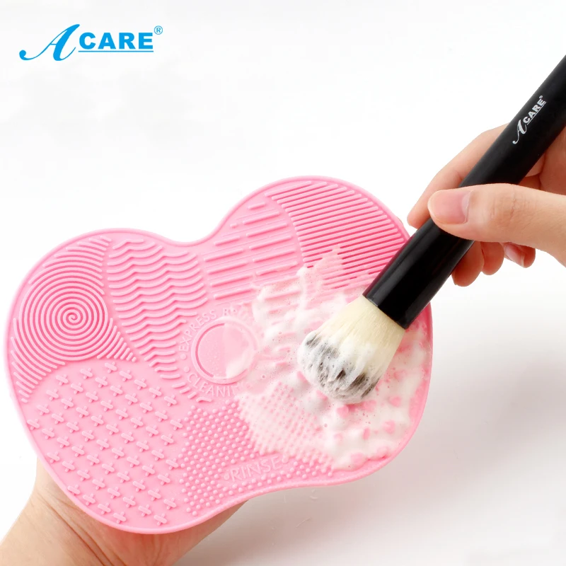 Silicone Makeup Brush Cleaner Foundation Makeup Brush Scrubber Board