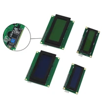 Controlador 2004 + iic/i2c, lcd 2004 20x4 personagem, módulos de tela lcd hd44780, retroiluminação da tela azul para lcd arduino