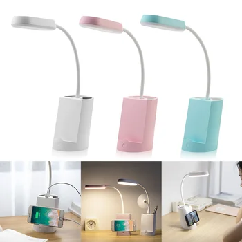 

Baseus Desk Lamp Dimmable Reading Light Eye Protect LED Stand Light Touch Switch USB Rechargeable Table Lamp For Study