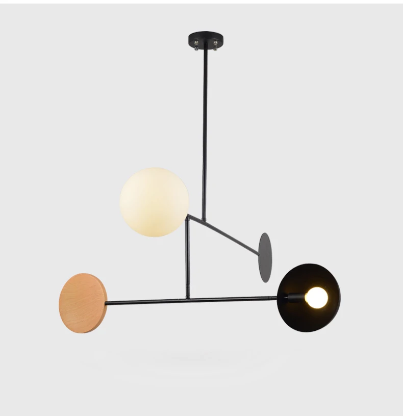 Artpad Creative Chandelier Lighting E14 Ceiling Pole Hanging Light Dining room Bedroom Living room Home Lighting Fixtures
