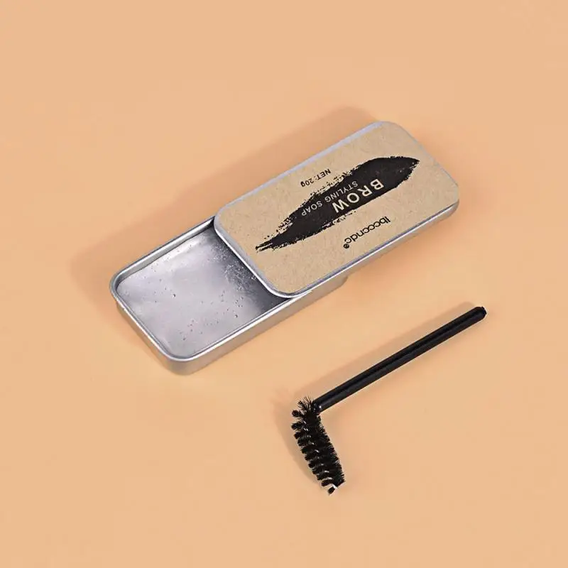 3D Feathery Brows Makeup Gel Cream Soap Brows Kit Long Lasting Brow Lift Brow Lamination Kit Eyebrow Enhancer Tint Pomade TSLM1