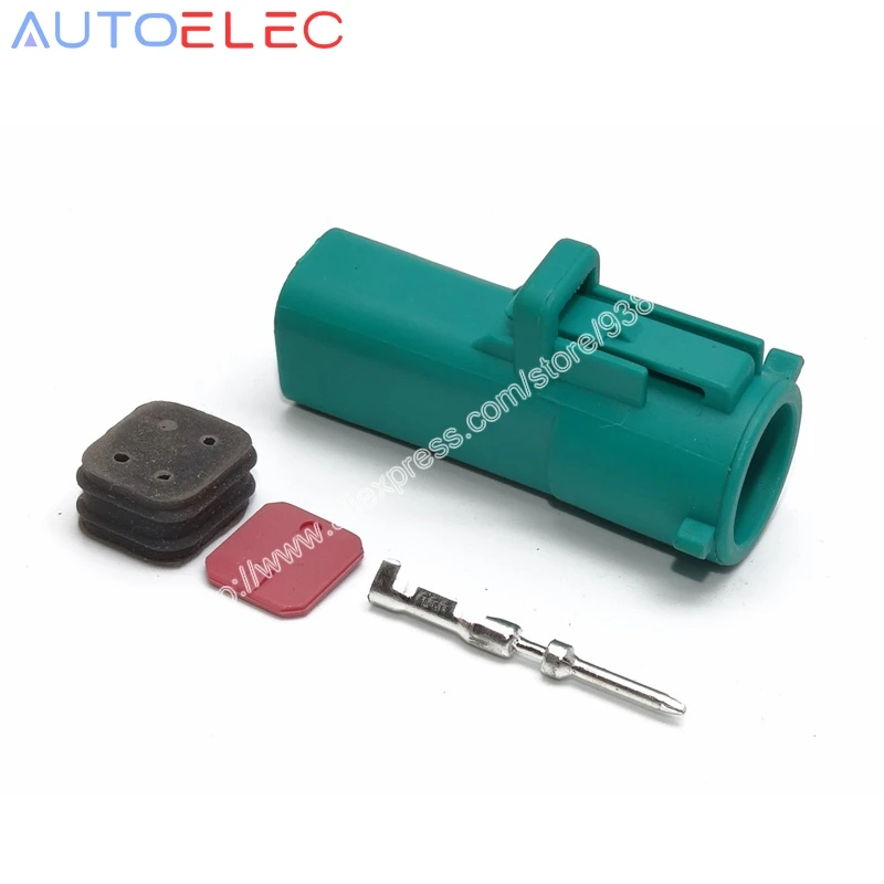 

50kits RANGER 4Pin car O2 Oxygen Sensor Electrical Wire Connector Plug waterproof connectors automotive for AMP Tyco audi VW