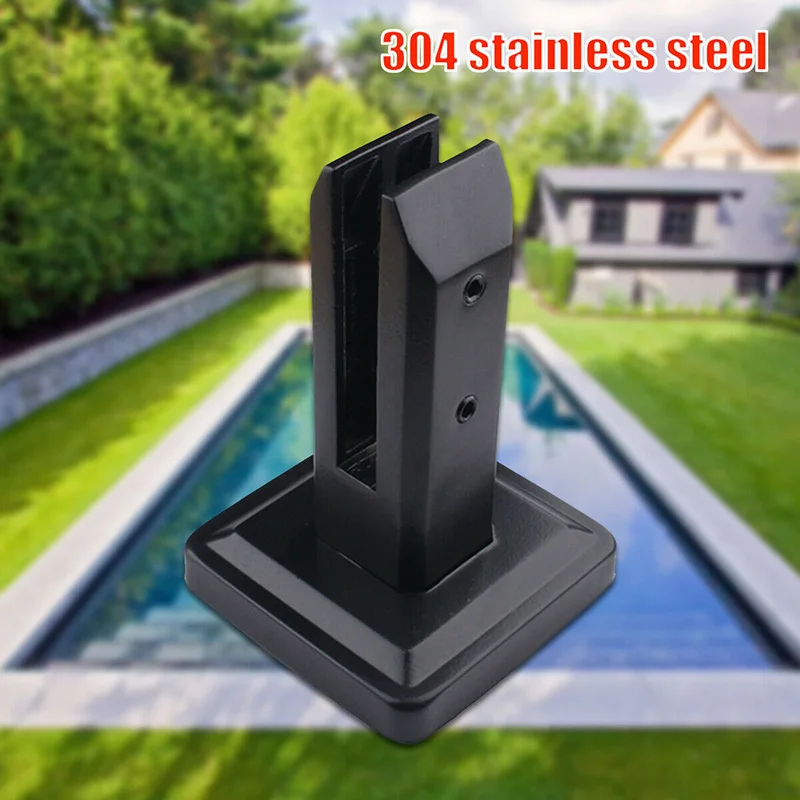 

Stainless Steel Spigots Glass Clamp for Frameless Glass Pool Fence Panels ALI88