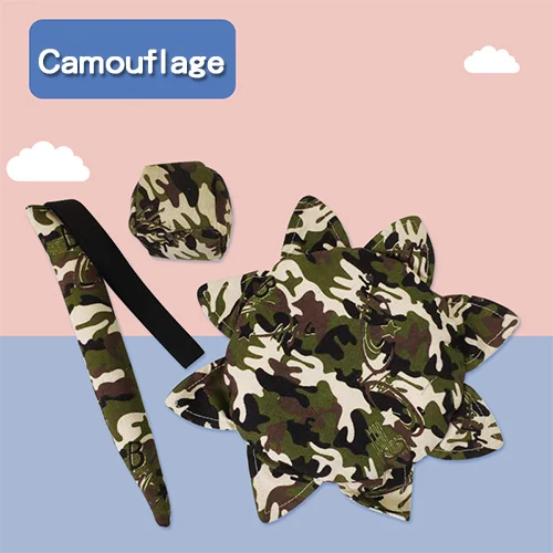 Camouflage 3 шт. тканевые Мультяшные милые игрушки мягкая ткань летающий диск песочники Хвост сумка для занятий спортом на открытом воздухе игрушки веселые игры безопасные игрушки ручной работы RZ1113 - Цвет: Camouflage