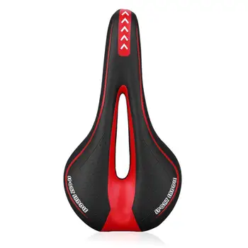

Cycling Saddle Soft Bicycle Pad Saddles Ergonomic Shock Road Bicycle Silicone Skid-proof Seat Quality Leather Cushion Seat Cover