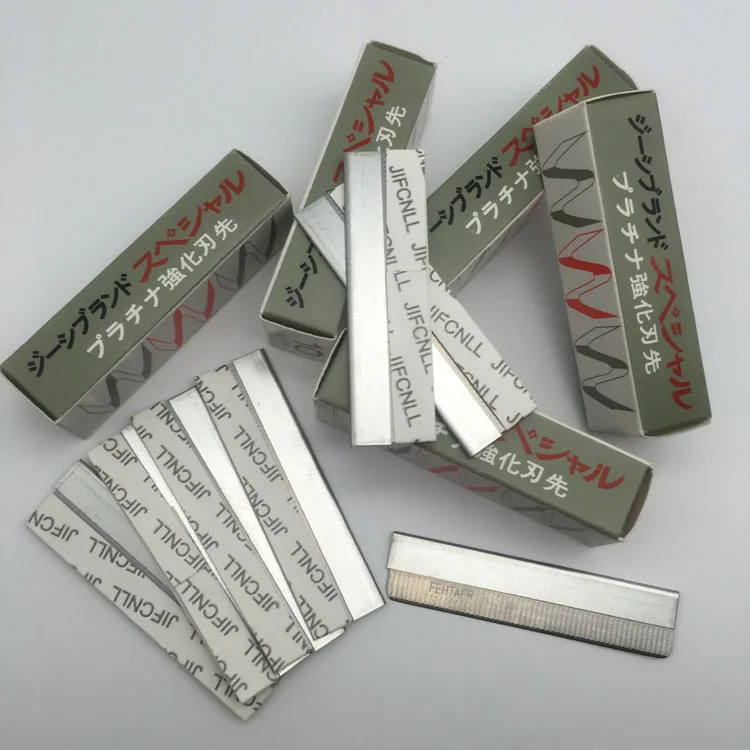 Makeup Tool Makeup Division Only Eyebrow Razor Feather Card Eyebrow Scraper Shave Eyebrows Sharp Blades 10 Pieces