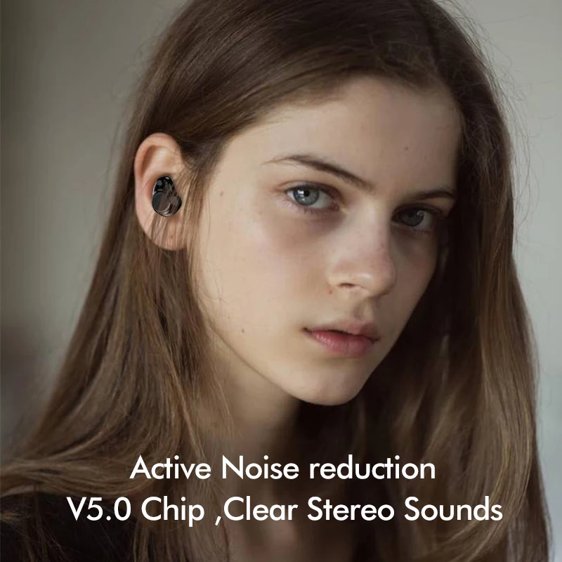 Bluetooth 5,0 Наушники Беспроводные спортивные наушники стерео Бас Handfree наушники с зарядной коробкой мини наушники для телефона