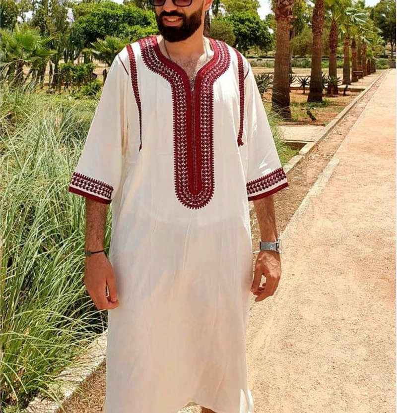Jubba camisa para hombre, Ropa Étnica musulmana, Dashik Abaya árabe, Kimono saudita, vestido largo, vestidos de Ramadán Eid árabe|Ropa islámica| - AliExpress