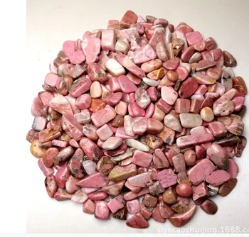 

1000g 5-7mm New Pink stone rose quartz ore rock magic repair point family decorations fish tank stone polishing stone gift