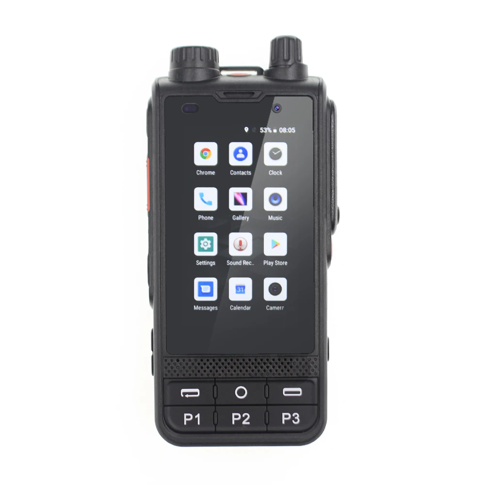 Anysecu 4g Network Radio W6 Android 8 1 Unlock Lte Wcdma Gsm Poc Radio 4200mah Walkie Talkie Work With Real Ptt Zello Pocstars Walkie Talkie Aliexpress