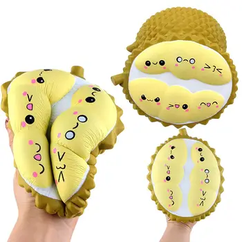 

Simulated Durian Fruit Fluffy Slow Rising Stress Reliever Developmental Kids Toy New