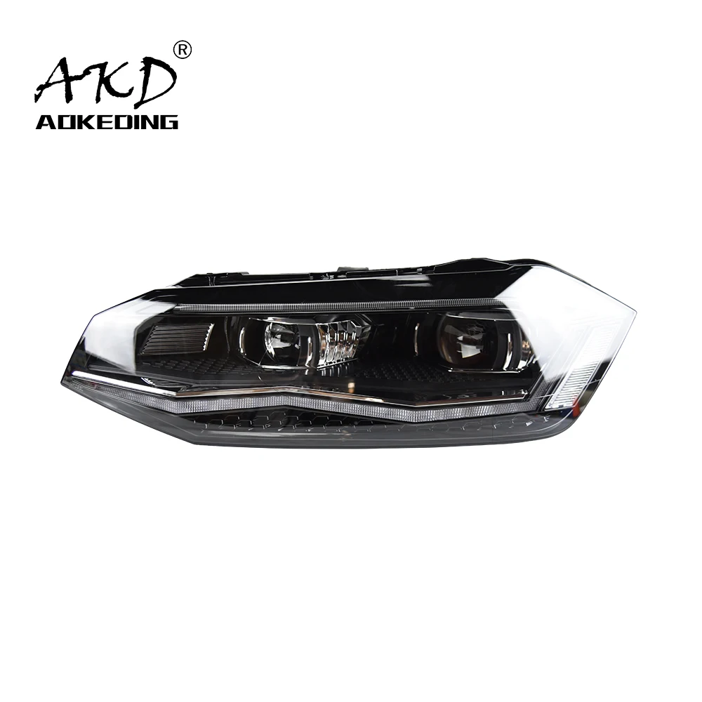 US $544.00 Car Styling Head Lamp For Polo LED Headlight 20102020 New Polo Headlights DRL Projector Lens Low Beam High Beam Accessories