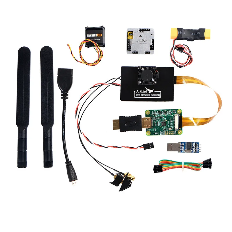 

Arkbird 3.0 fixed-wing FPV kit flight control +1080P high-definition digital image transmission+camera+DVR video for RC toy part