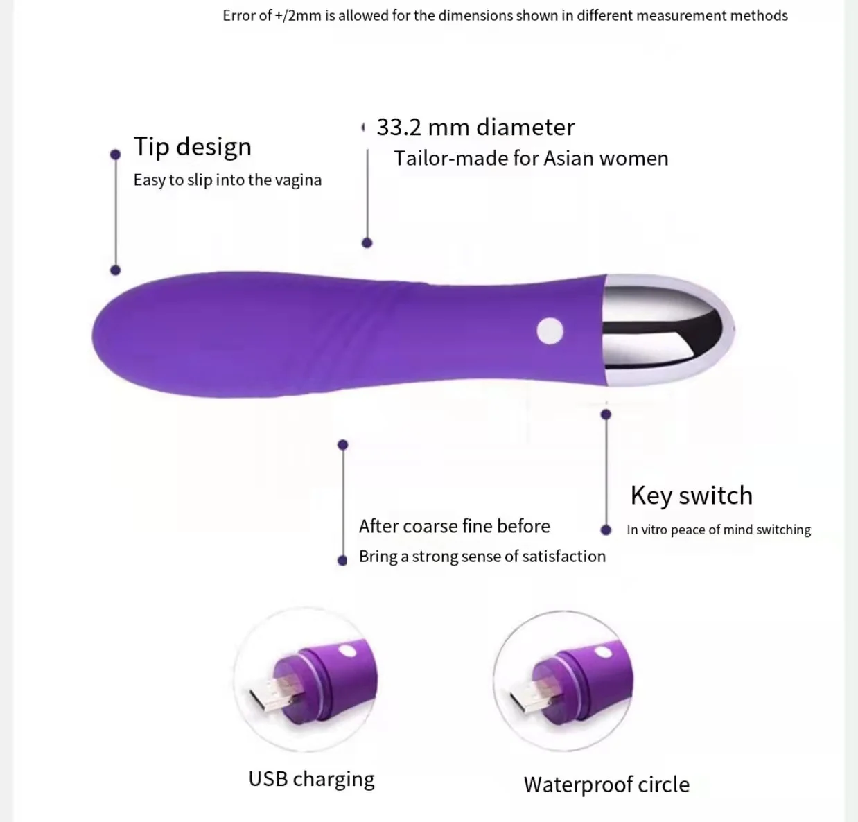 12 страстных режимов/вибратор/Женский мастурбатор/USB перезаряжаемая