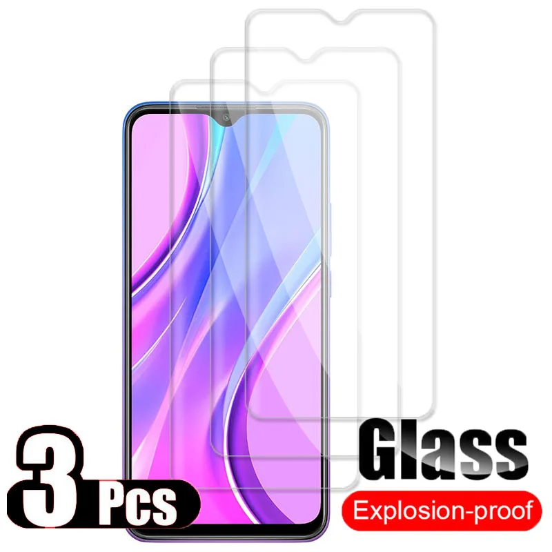 Защитное стекло для Redmi 9 M2004J19G 6 53 дюйма 3 шт. | Мобильные телефоны и аксессуары