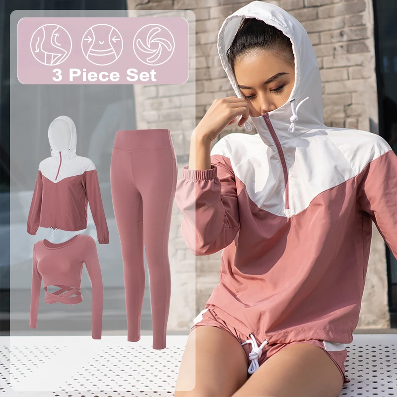 3 Piece Set Gym Clothing  (4)
