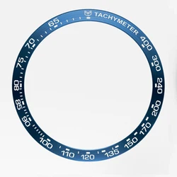 Premium Steel Bezel Ring - Scratch - Resistant Watch Accessory - Bezel Ring (B Blue)