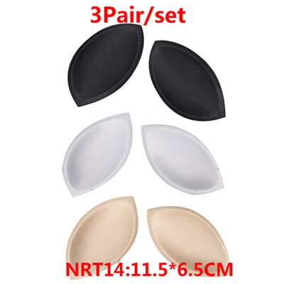 3pair Color 21 3 пар/компл. Бикини бюстгальтера грудь с эффектом пуш ап вставной поролон тормозные колодки для купальник обивка съемный муляж женской груди бюстгальтер колодки аксессуары для нижнего белья - Цвет: 3pair Color 21