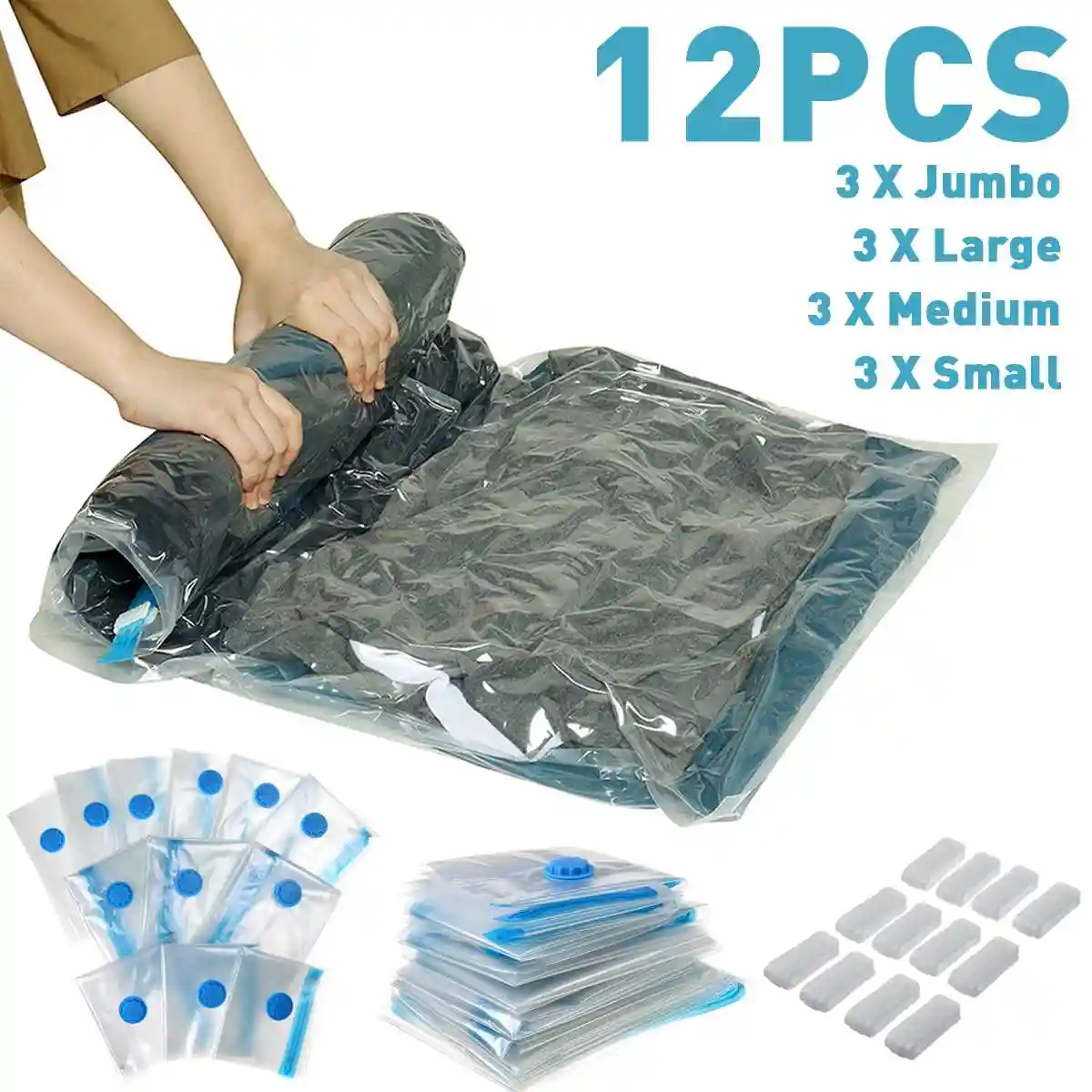 small vacuum seal bags for clothes