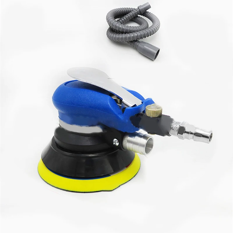 

5" Pneumatic Polishing Machine Random Orbital Air Sander For Auto Body Car Tool for sponge disc wave disc sandpaper wool disc et