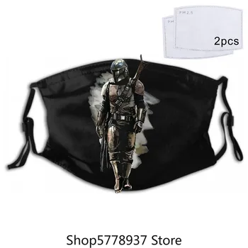 

Freeship The Mandalorian Starwar Mask Black Unisex Cotton Full Size S6Xl New