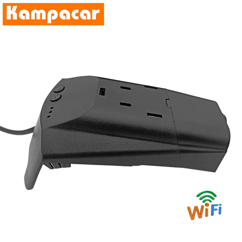 Kampacar два объектива автомобиля Wifi DVR Dash камеры для Volvo XC40 четыре колеса привода Авто регистратор Wifi Автомобильный видеорегистратор два видеорегистратора