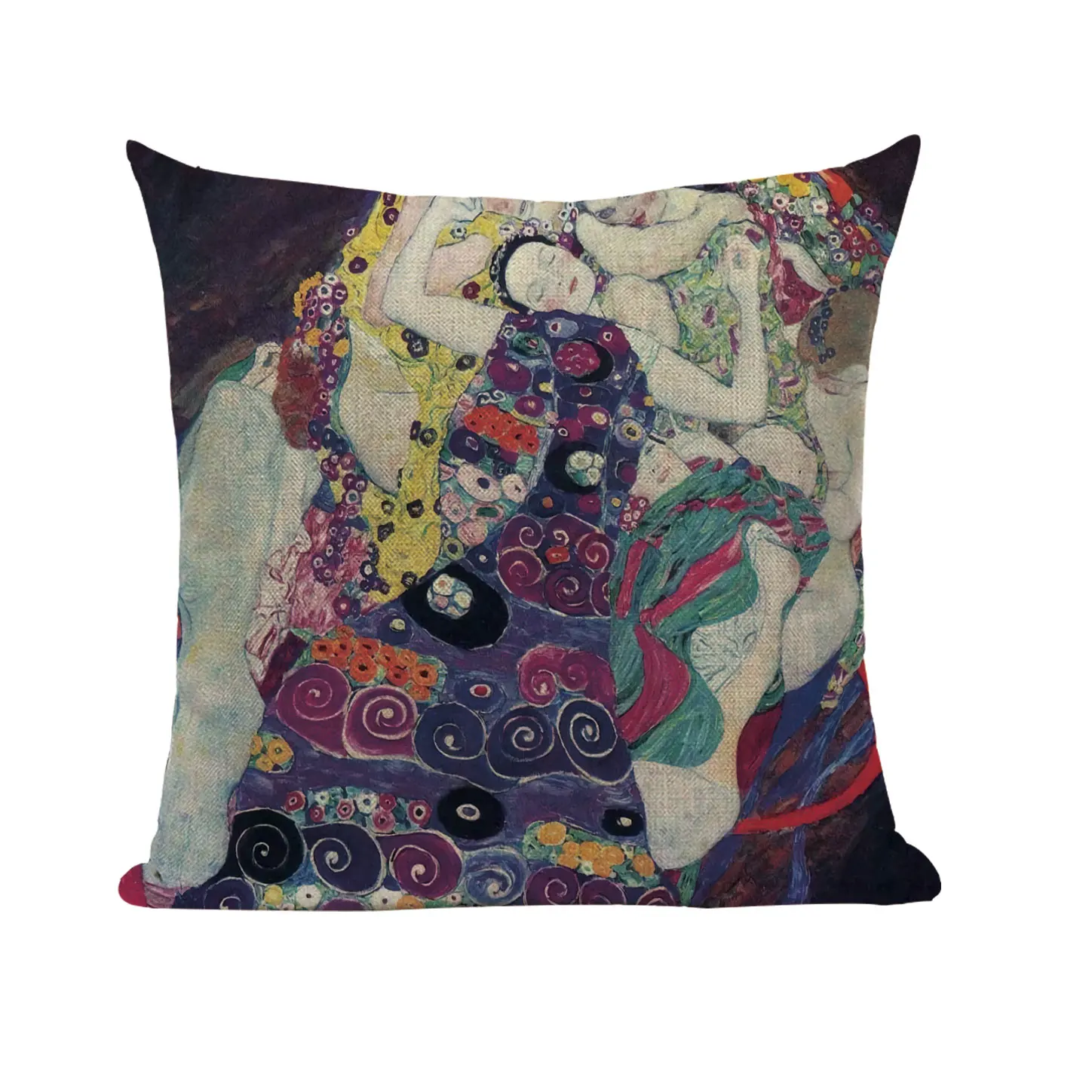 Ретро абстрактные наволочки для подушек Gustav Klimt Empress Чехлы для подушек Масляные картины Декоративные диванные подушки Чехол Kissen - Цвет: L1561-2