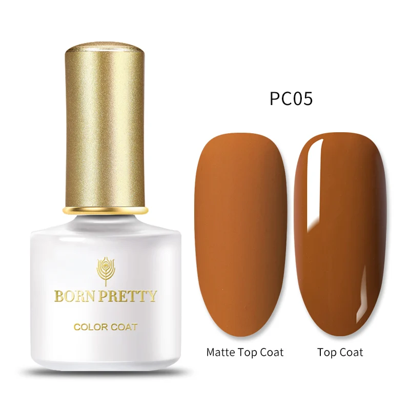 BP-PC05 BORN PRETTY, 60 цветов, Матовый УФ-гель для ногтей, 6 мл, чистый цвет для ногтей, матовое верхнее покрытие, впитывается, Гель-лак для ногтей, маникюрный лак - Цвет: BP-PC05