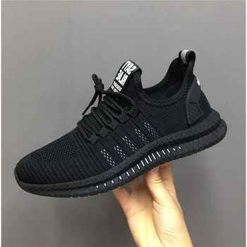 

New Mesh Men Sneakers Casual Shoes Lac-up Men Shoes Lightweight Comfortable Breathable Walking Sneakers Zapatillas Hombre 9020