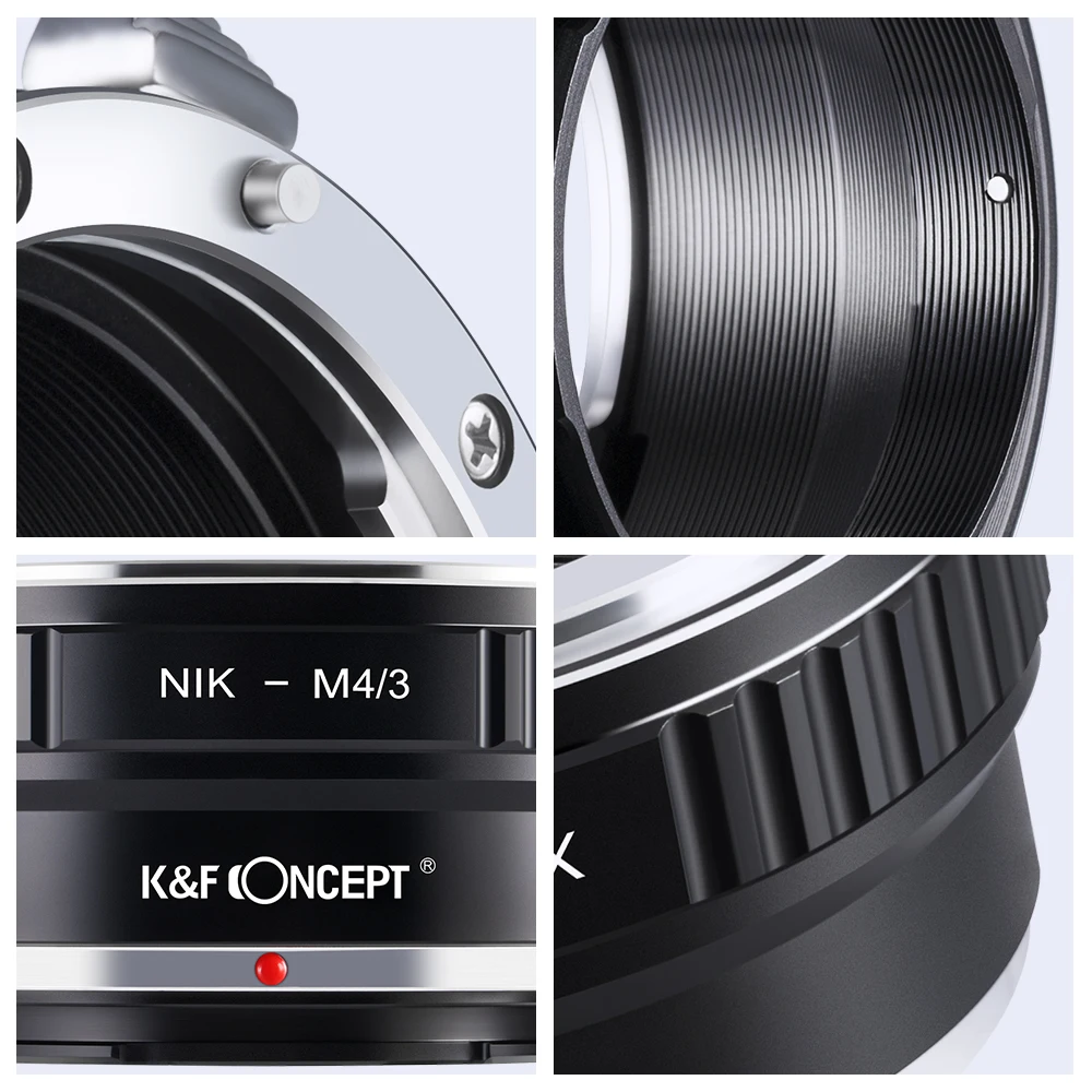 K& F адаптер для объектива адаптер для Nikon линзы AI(to) подходит для Olympus Panasonic Micro 4/3 M4/3 адаптер для камеры корпус