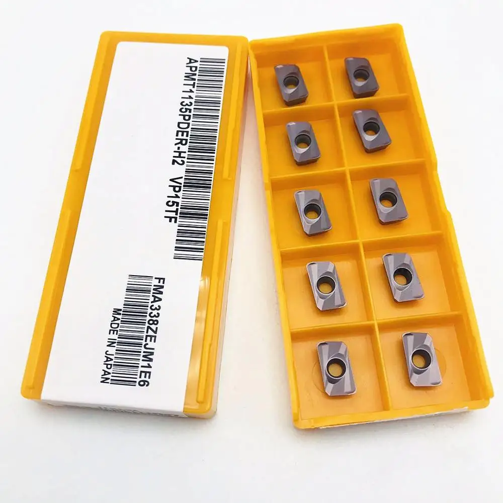 APMT1604 APMT1135 PDER M2 H2 VP15TF твердосплавный фрезерный инструмент APMT 1135 APMT1604end станок с ЧПУ