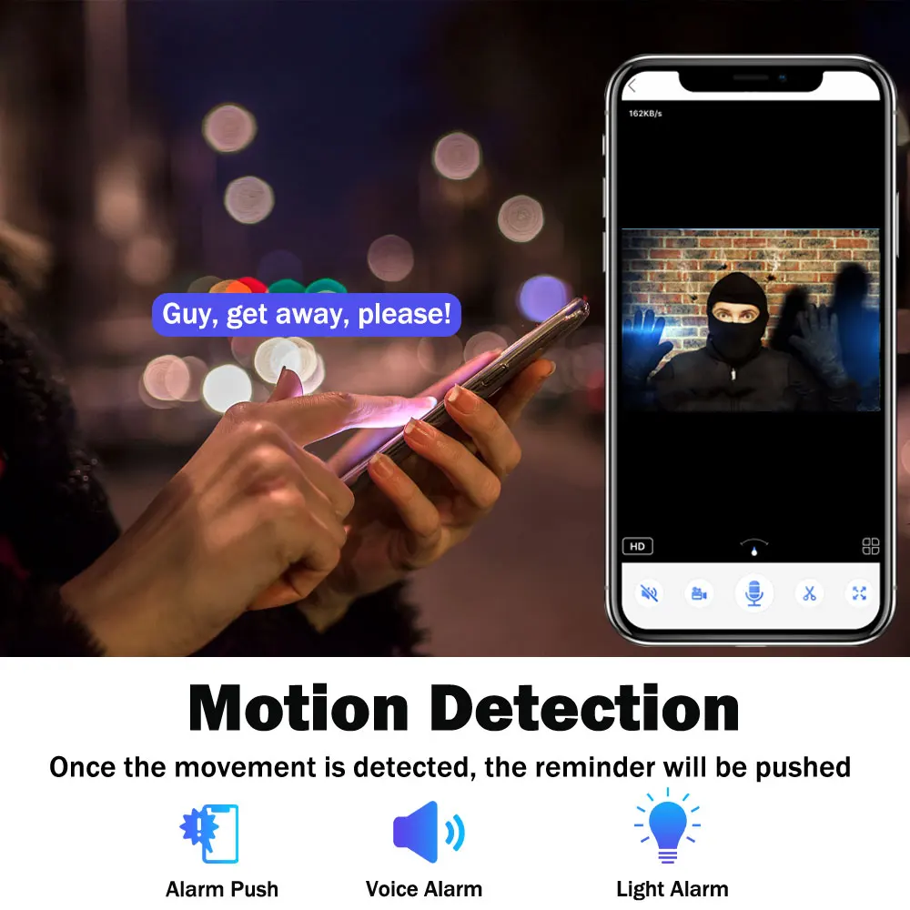 1080P HD Yoosee IP камера наружная умная домашняя видеонаблюдения Wi Fi скоростная