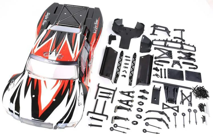 Автомобильный корпус обновленная Рама Часть кузов для 1/5 Hpi Rovan Km Baja 5sc Rc автозапчасти