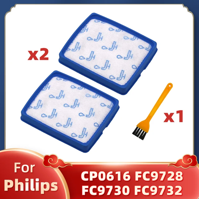 Hepa Filter Replacement For Philips CP0616 FC9728 FC9730 FC9731 FC9732 FC9733 FC9734 FC9735 Domestic Model Vacuum Cleaner Parts Set 5