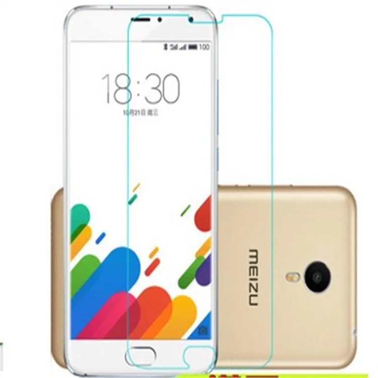 

For! MEIZU MX6 Tempered Membrane MEIZU M681Q Phone Tempered Glass Protector 0 26mm Arc Edge