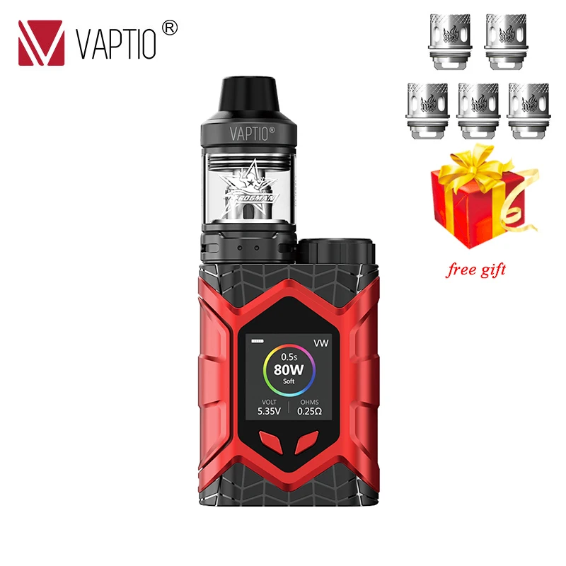 Подарочный набор Vape 80 Вт Vaptio Wall Crawler электронная сигарета испаритель 5 0 мл
