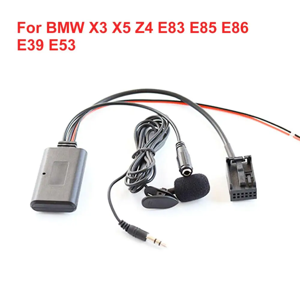 

Car Bluetooth Aux Auxiliary Line Adapter For BMW X3 X5 Z4 E83 E85 E86 E39 E53