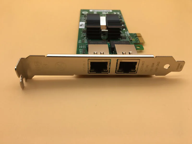 2 порта 82576 чипсет Gigabit Ethernet серверный адаптер PCI-E NIC карта E1G42ET RJ45