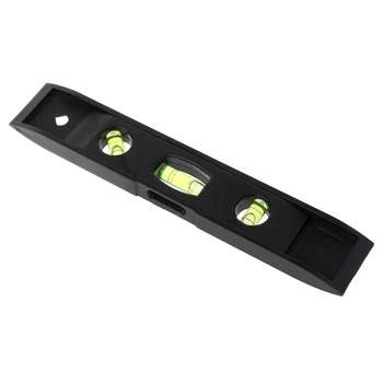

230mm Spirit Level Ruler High precision 45 Degree Vertical Horizontal ABS Shell 3 Bubble Level Measuring instrument Tool