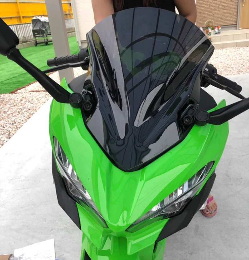 Мотоцикл ветер экран для Kawasaki Ninja 400 NINJA400 ABS пластик лобовое стекло передний ветер экран защиты
