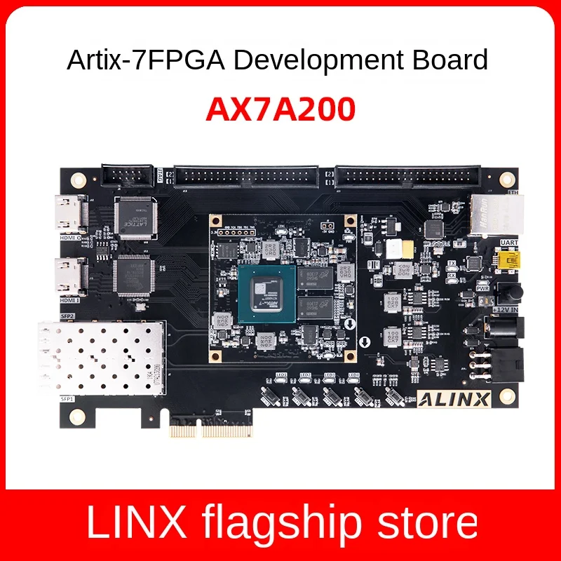 Черная и Золотая плата разработки ALINX XILINX A7 FPGA Artix 7 200t 100t 35T AX7A200