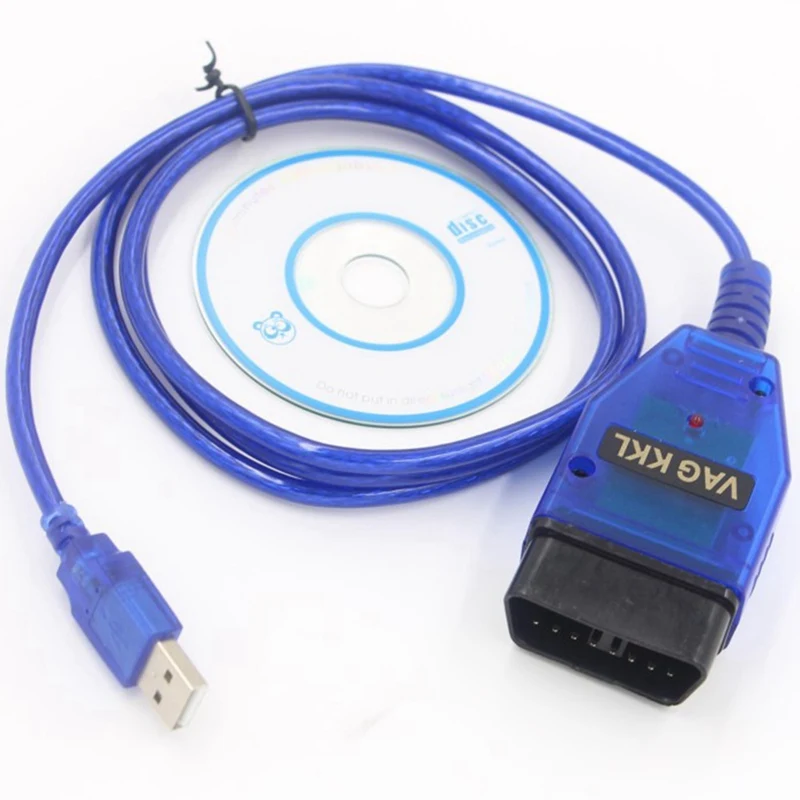 VAG-COM 409,1 Vag Com 409Com vag OBD2 Диагностический Кабель USB сканер инструмент сканирования интерфейс для сиденья