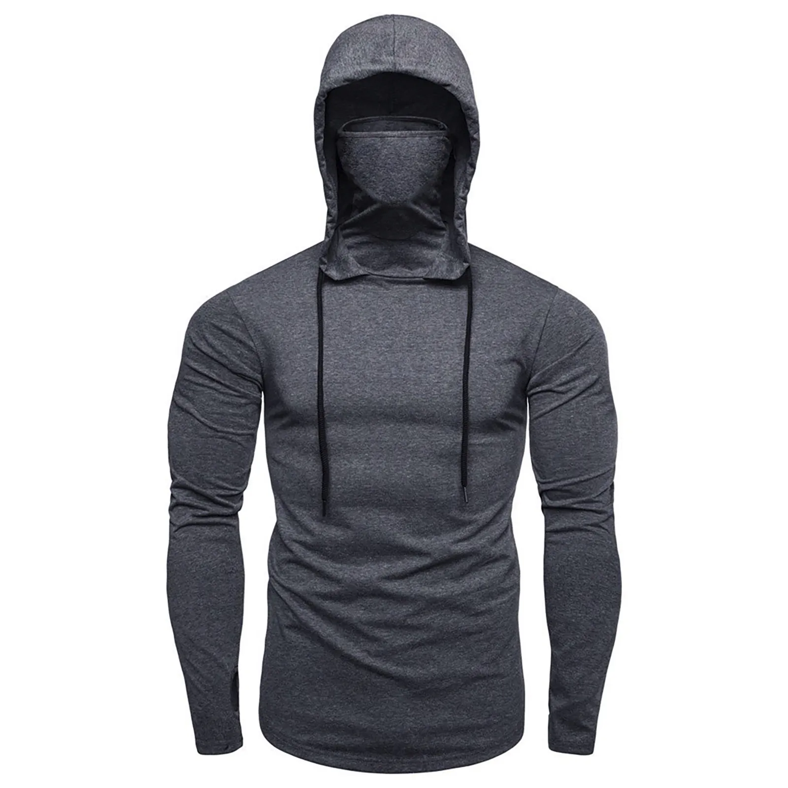 Men's Casual Hoodie Long Sleeves Sweatshirt Coat Tracksuit Jackets Sweater Top Harajuku Casual Streetwear Unisex Hoodies 2