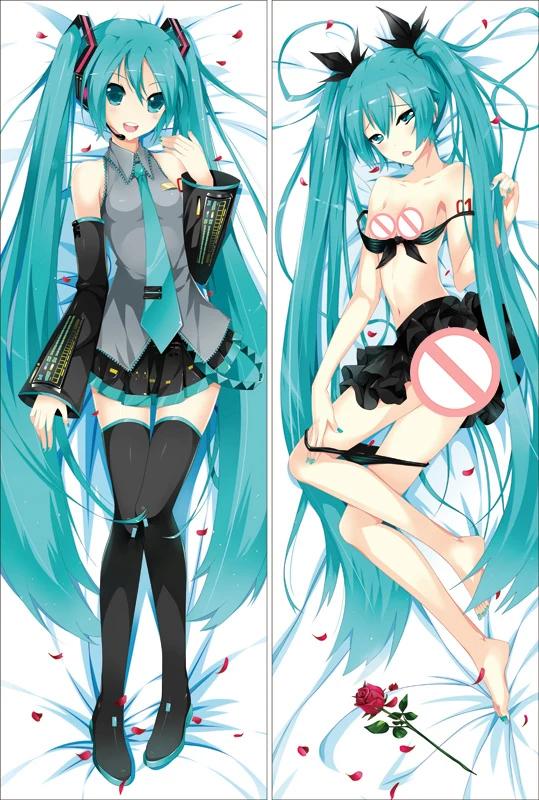 Аниме Vocaloid Dakimakura Чехол персонаж певица девушка Мику Хацунэ& лука мегурин Болстер чехол Bookaroido обнимает тело наволочка