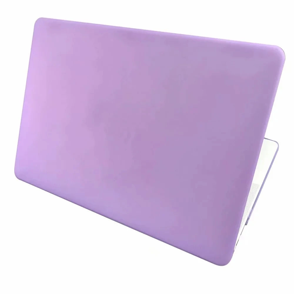 3 в 1 для Mac Book Air 1" Pro 13/15" retina 12 защитный чехол для Macbook Air 13 Touch bar 2012 2013 - Цвет: Matte Toon purple