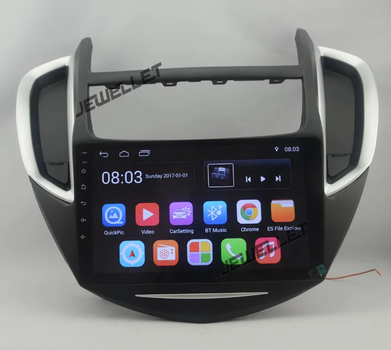 

9" Octa-core 2.5D IPS screen Android 8.1 Car GPS radio Navigation for Holden Chevrolet Trax Tracker 2014-2016