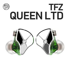 TFZ королева LTD Hi-Fi Динамический драйвер наушники плотно прилегающие к уху, 2pin 0,78 мм для ди-Джея свет для сцены парти наушники стерео KING PRO S2 T2 X1 № 3 AIR KING