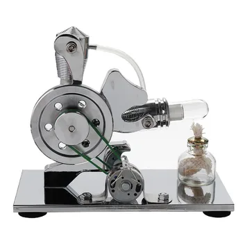 

Children's Upgrade DIY Mini Puzzle Air Stirling Engine Generator Motor Model Educational Learning Science Technology Equiment