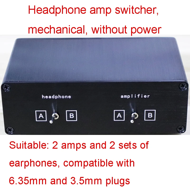 Headphone amp switch switcher headphone amplifier switch headphone switch H309